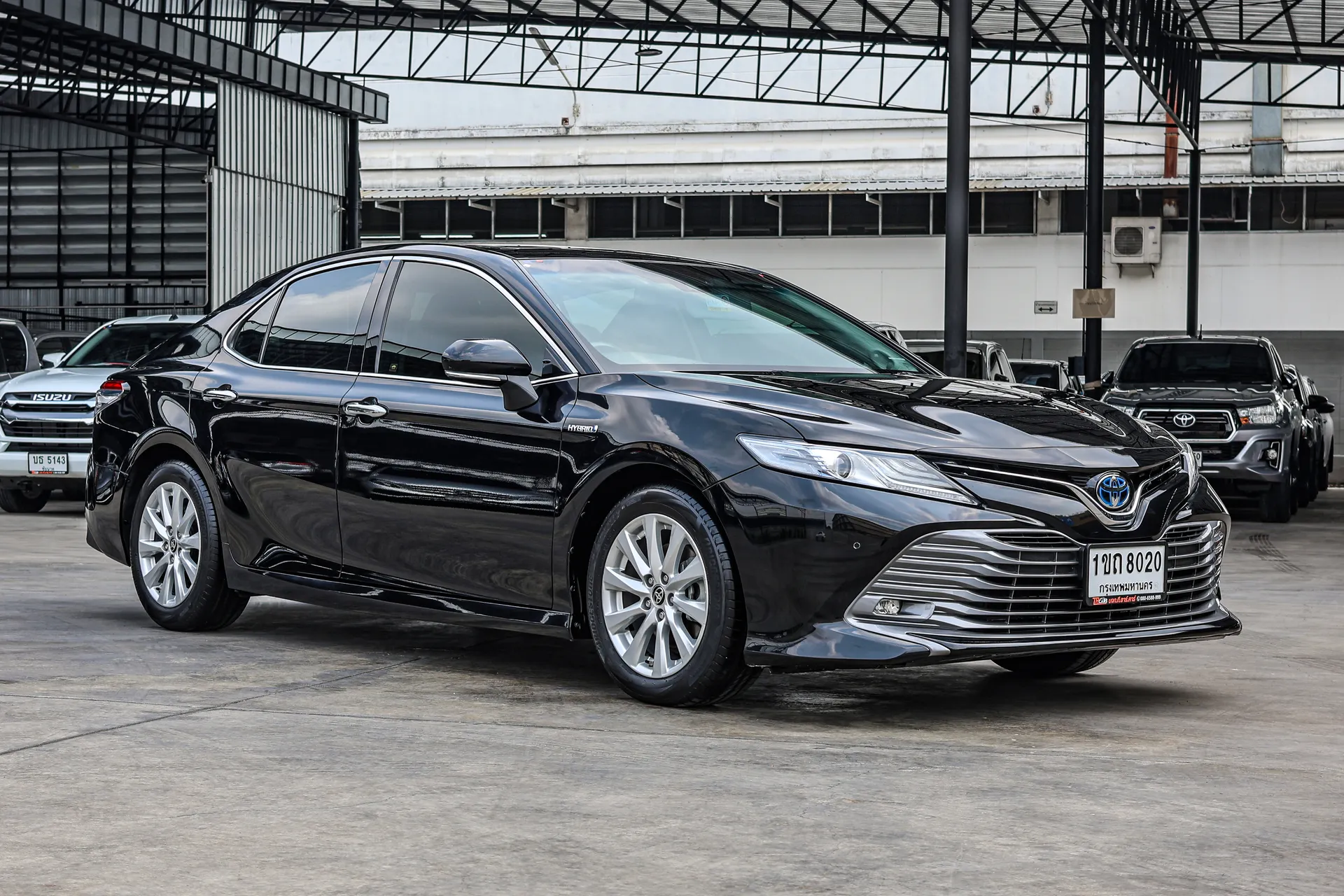 CAMRY 2.5 HYBRID PREMIUM luxury AT 2020 #1ขถ 8020