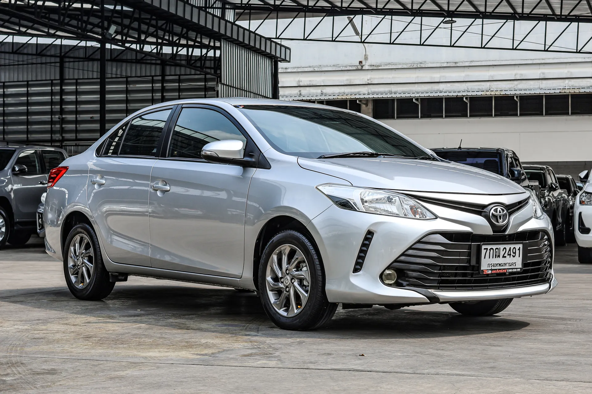 VIOS 1.5 E 2018 AT #7กฒ-2491