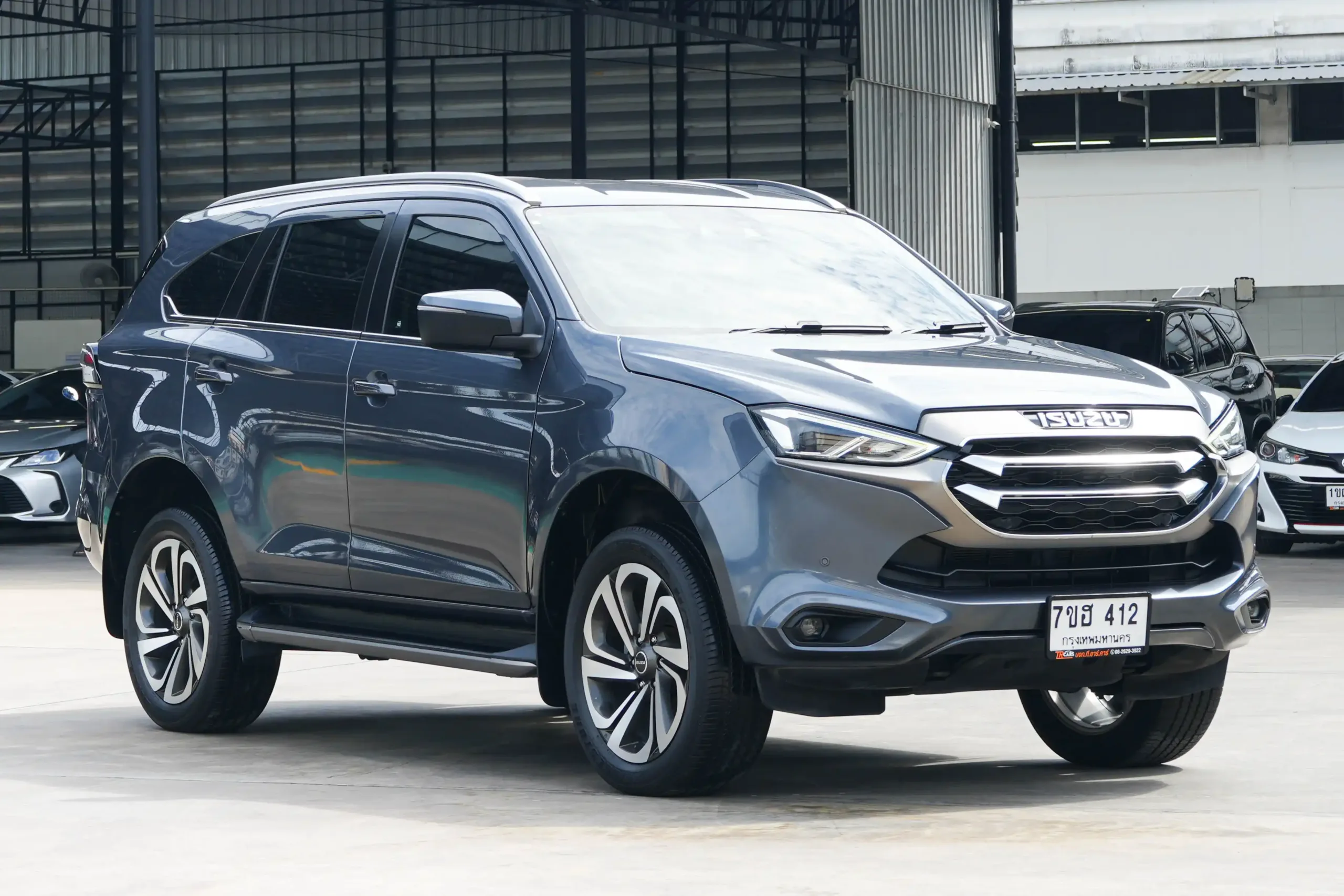 2021 Isuzu MU-X 1.9 (ปี 20-26) Ultimate SUV #7ขฮ-412 - Image 2