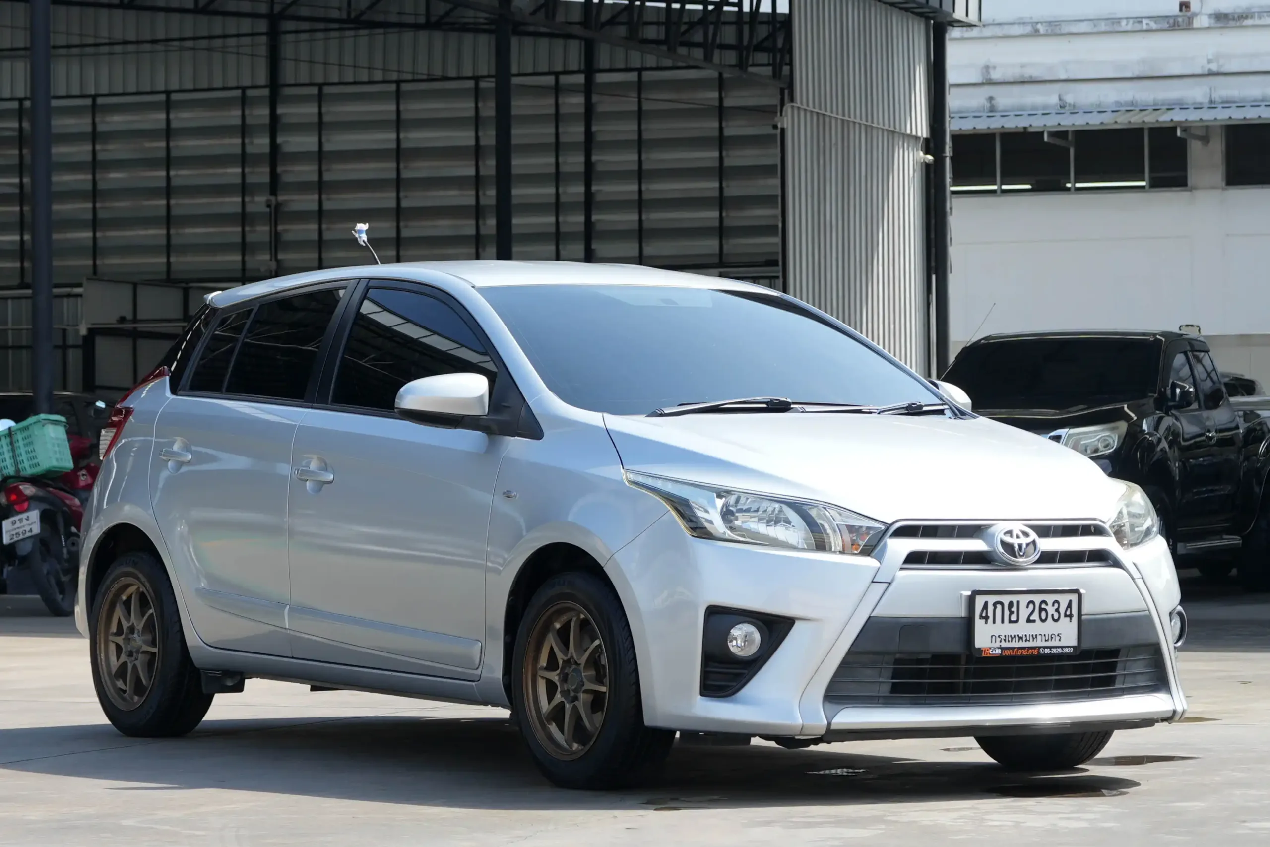 2015 Toyota YARIS 1.2 (ปี 13-17) E Hatchback #4กย-2634 - Image 3