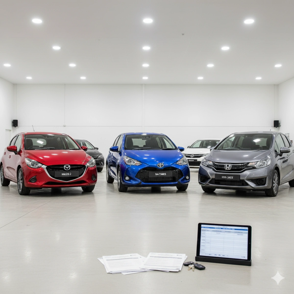 เปรียบเทียบมาสด้า 2 มือสองกับ Toyota Yaris และ Honda Jazz คันไหนน่าเล่นกว่ากัน?